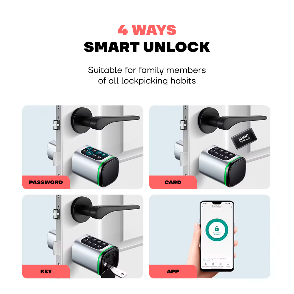 Smart door lock MEGASMRT™ Tuya