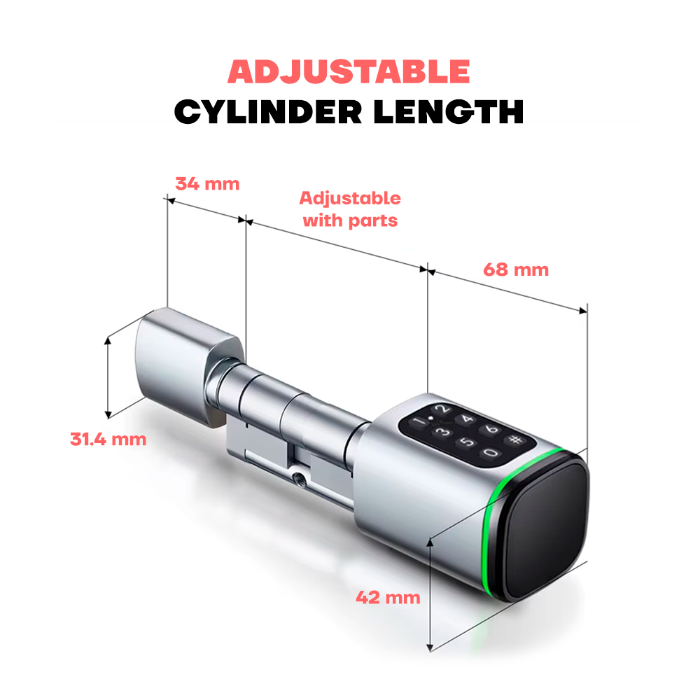 Smart door lock MEGASMRT™ Tuya