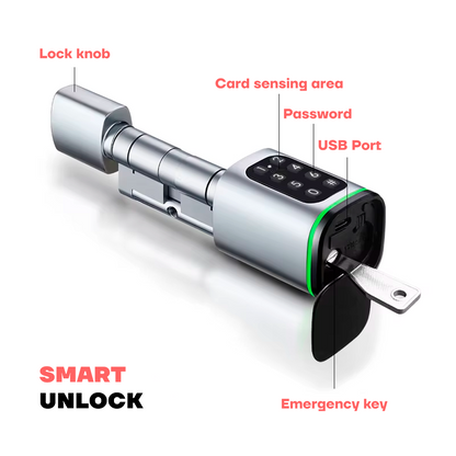 Smart door lock MEGASMRT™ Tuya